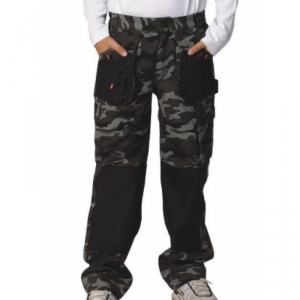 EMERTON CAMOUFLAGE KIDS kalhoty dětské pracovní