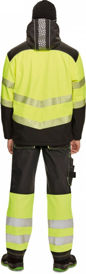 KNOXFIELD PROFI HI VIS softshellová bunda 