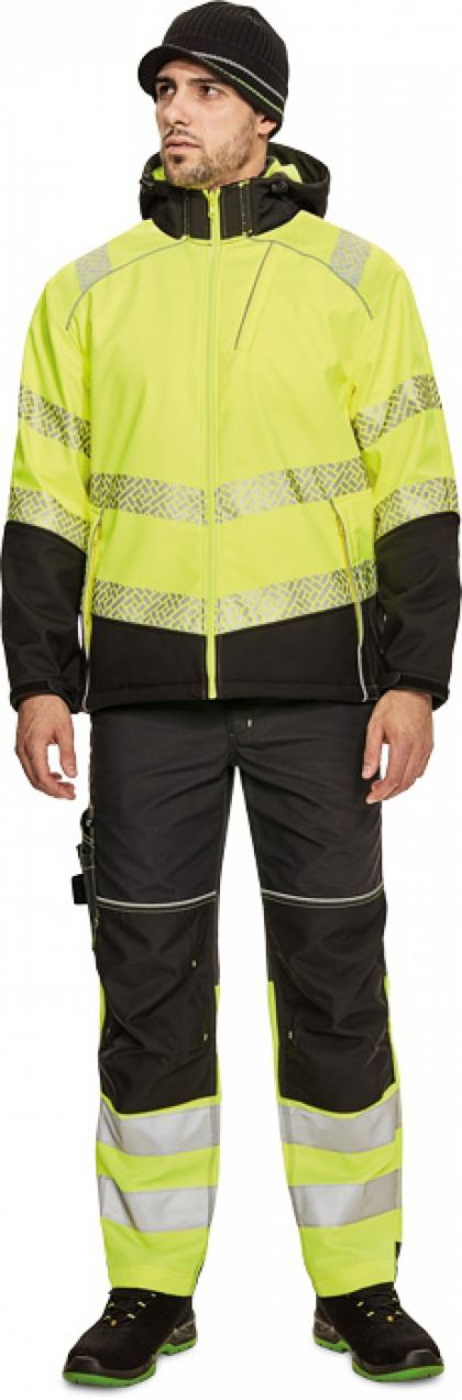 KNOXFIELD PROFI HI VIS softshellová bunda 